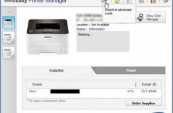 Samsung Scx 3405w Easy Printer Manager