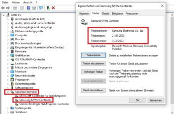 Samsung NVMe Driver for Windows 11